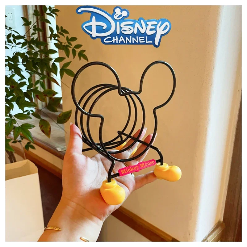 Disney Mickey Mouse Kitchen Organizer Pot Lid Rack Spoon Holder Pot Lid Shelf Cooking Dish Rack Pan Cover Stand Kitchen Supplies