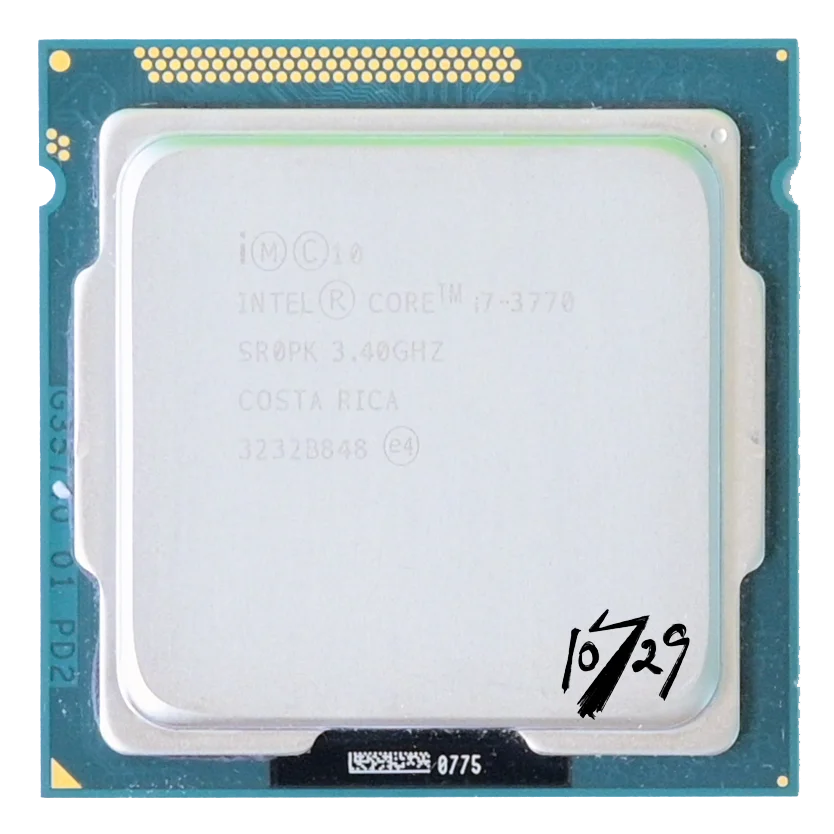 保証付 インテル CORE i7 - 3770S SR0PN 3.10GHz 7-8