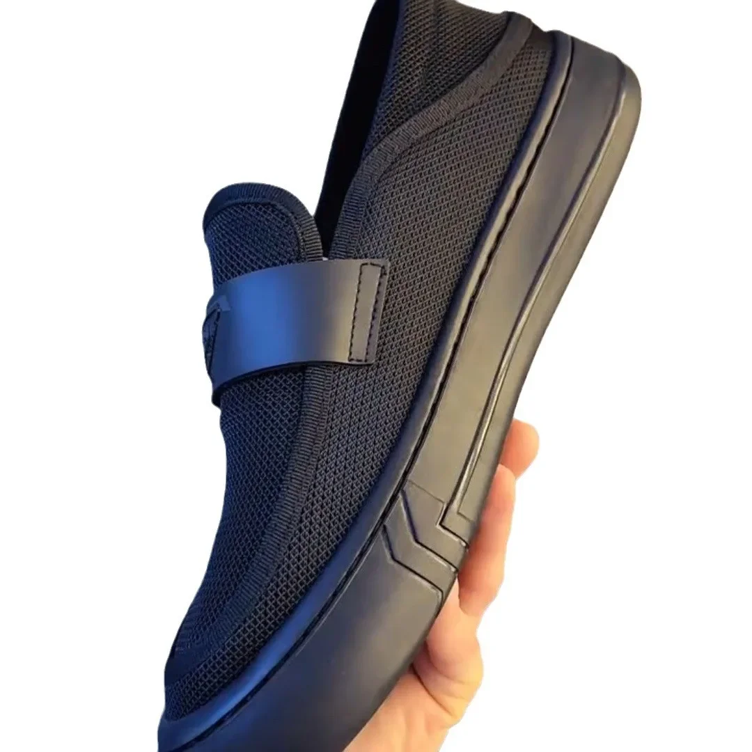 Fashion Casual Low Top Slip-on Men's Ice Silk Mesh Breathable Shoes