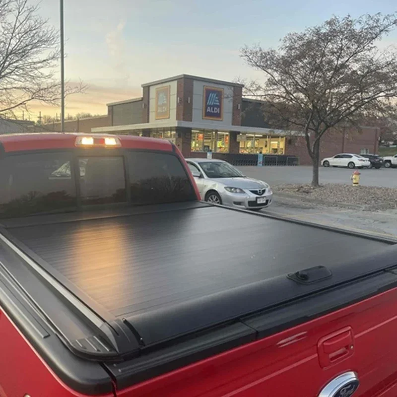 Pickup back cover roller shutter lid tonneau for Hilux revo vigo Rocco Trd tundtra tacoma