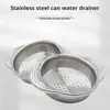 1/2Pcs Can Strainers Tuna Press Can Strainers With Handle Dishwasher Safe Metal Tuna Press Lid Canning Colander Can Filters 2