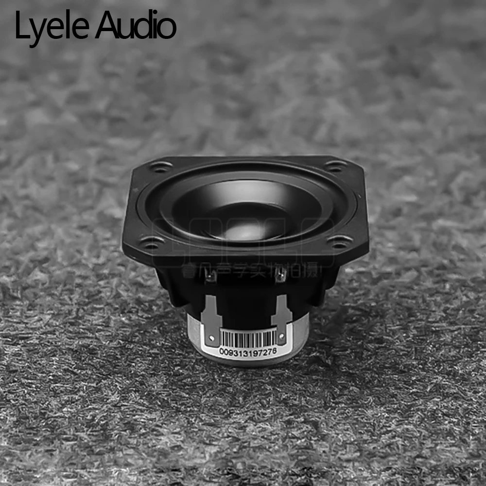 Lyele Audio 2.5 inch full range speaker 15W HiFi home portable bookshelf speaker 87Db HiFi 4/8&Omega; Aluminum oxide ceramic