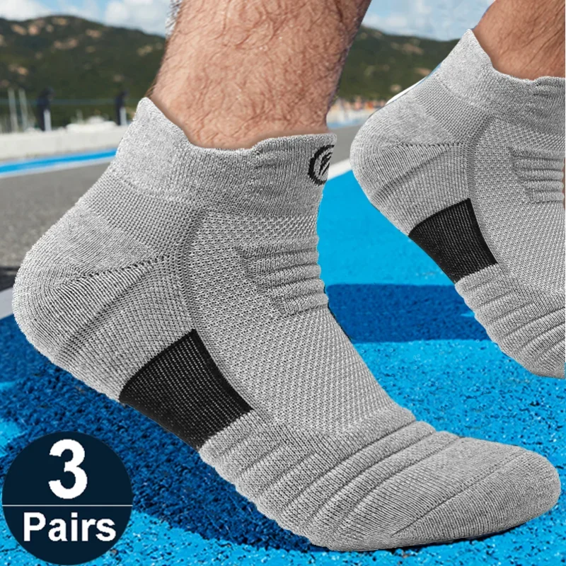 Anti-slip Football Cotton Socks Men Women Short Long Tube Soccer Basketball Sport Socks Breathable Deodorous 38-43