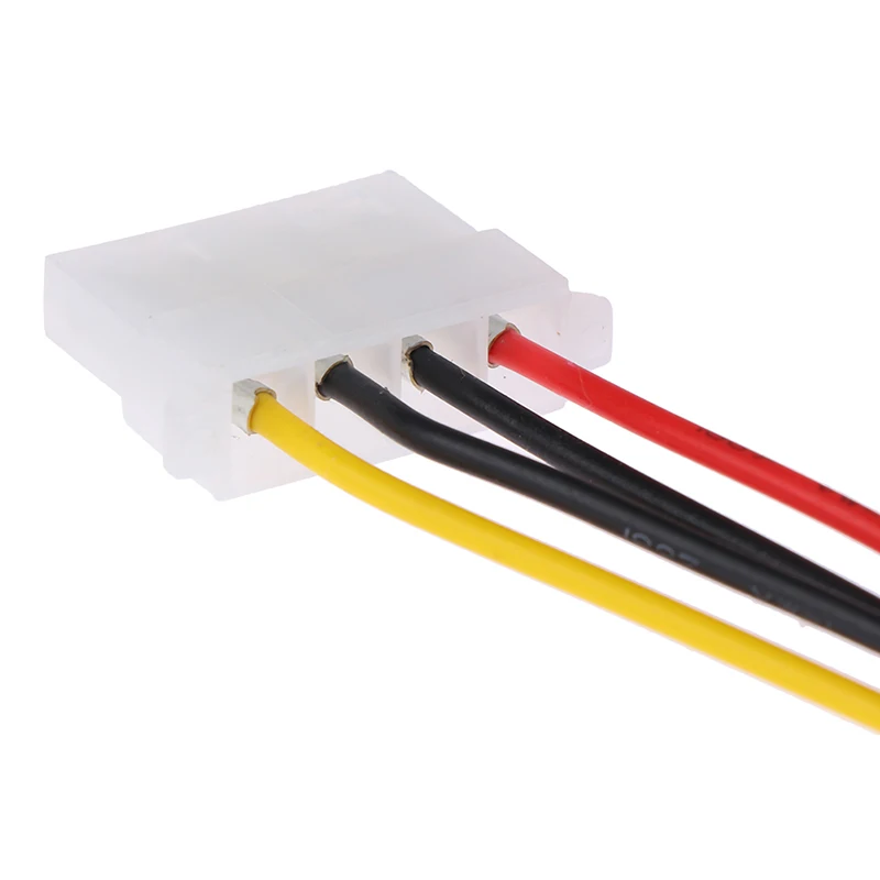 21 cm 4-polige Ide-Stromkabel 4-poliger Stecker auf 3-polige Ide-Buchse Splitter-Adapter kabel von hoher Qualität – Detail 9