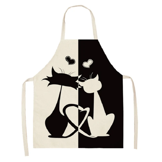 Kitchen Aprons Women, Funny Cooking Apron, Cooking Aprons Cats