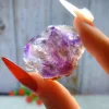 Natural Crystal Super Seven Specimen Raw Stone Gemstones Rainbow Flashy Mineral Energy Home Decorations Room Decor Gift 6