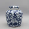 Ceramic Jar,  Pot, Home Decoration, Blue and White Ceramic 1