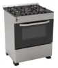 multi-function 76cm free standing 5 burners gas stove with full SS housing 1