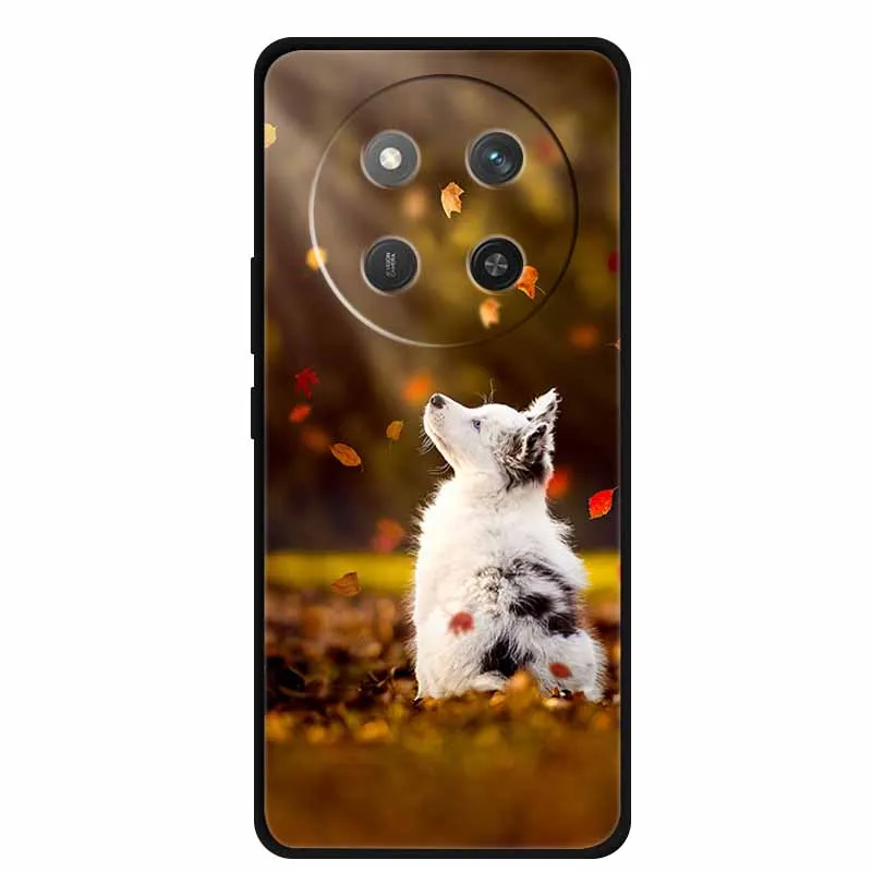 Cat Print Soft TPU Silicone Phone Cover - Lovely Painted Design