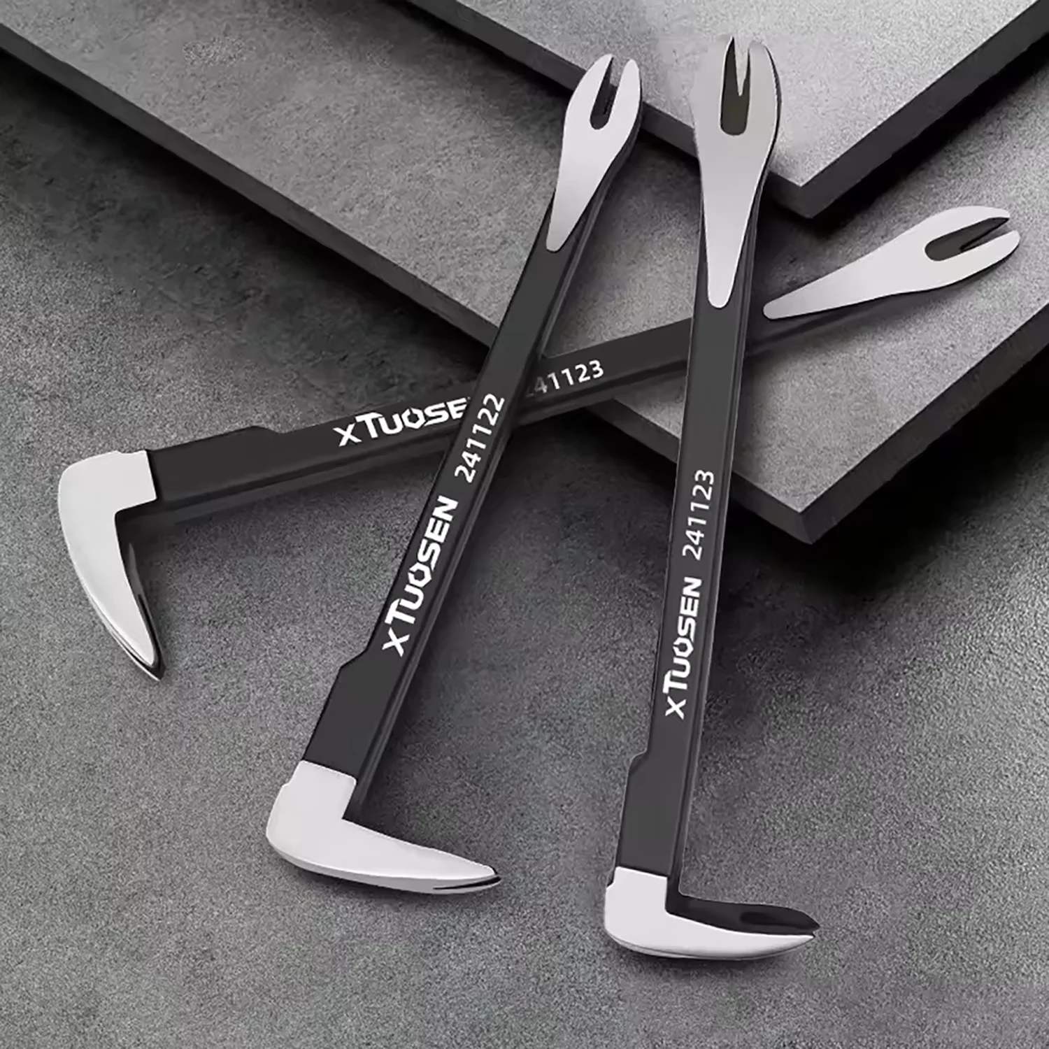 NewHigh-intensity Nail Puller Cats Paw Nail Remover Multifunctional Crowbar Tool Steel Nail Extractor for Home Woodworking Tools