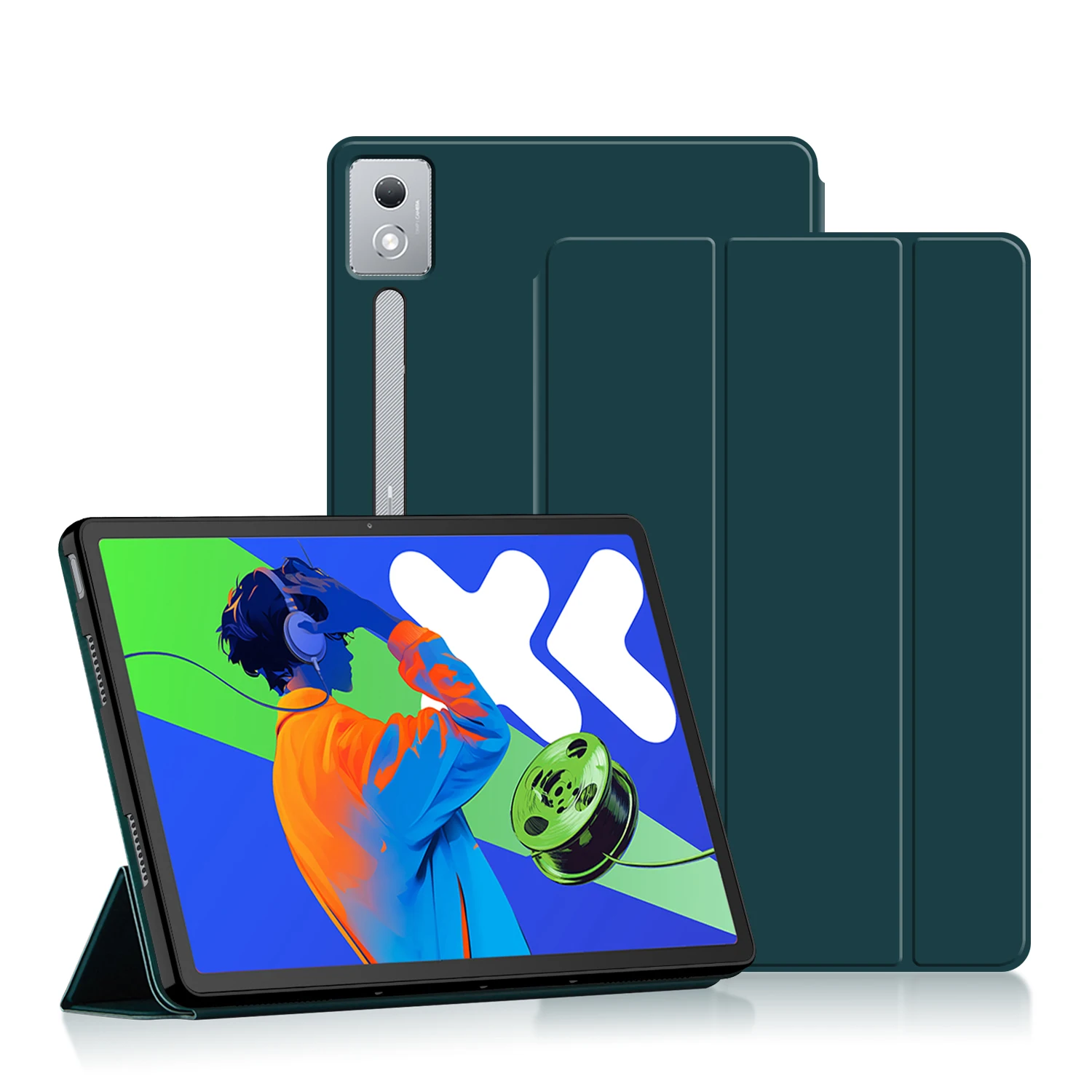 Premium PU Leather Flip Stand Cover