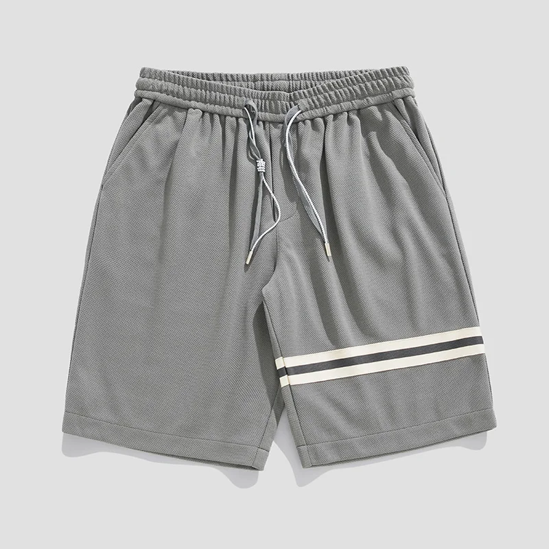 Summer High Street Fashion Shorts Men Sports Wide Leg Pants Trendy Style Swimming Shorts For Men Harajuku Joggers Trendy Brand