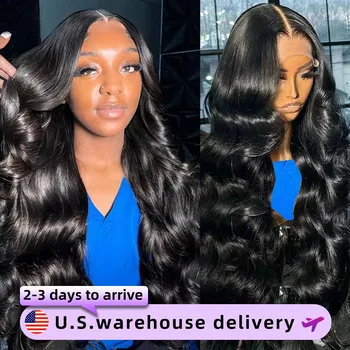 34 Inch Body Wave Wigs Human Hair 1