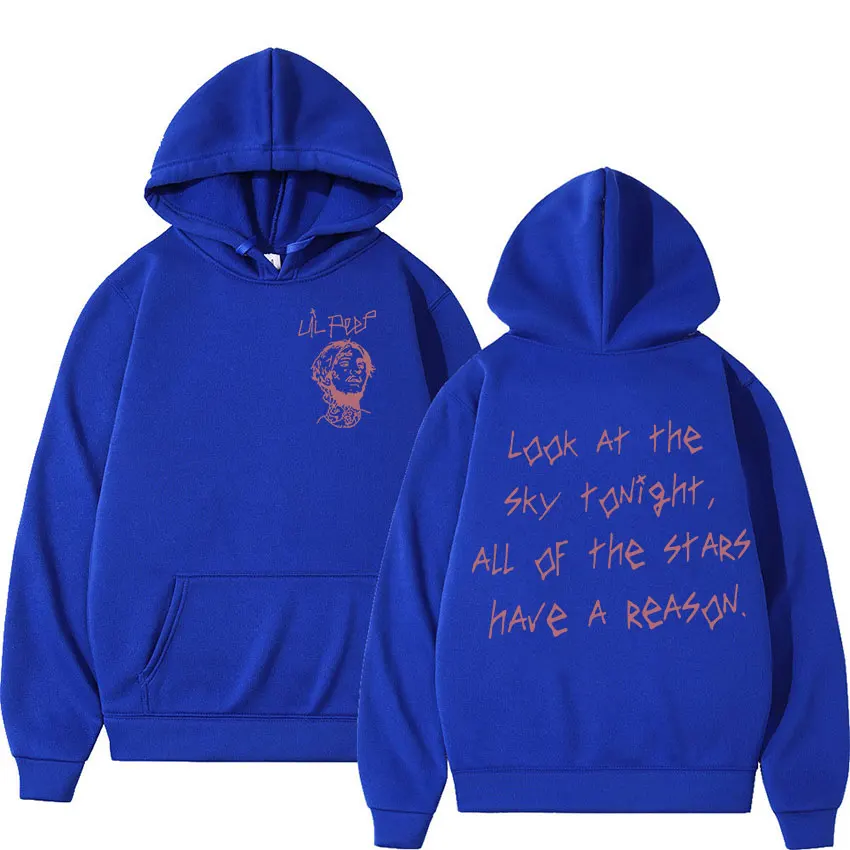 thumbnail image 1 of Sudadera con capucha de concierto de Rapper Lil Peep Tour para hombre, jersey de moda Hip Hop, sudadera Unisex, ropa de calle gótica informal de manga larga con capucha, 1 of 3