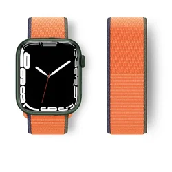 Braccialetto Sportivo Arcobaleno in Nylon con Cinghia a Loop