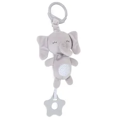 Soft Plush Baby Music Activity Toys - Hanging Rabbit and Star Shapes (ZFF00703)
