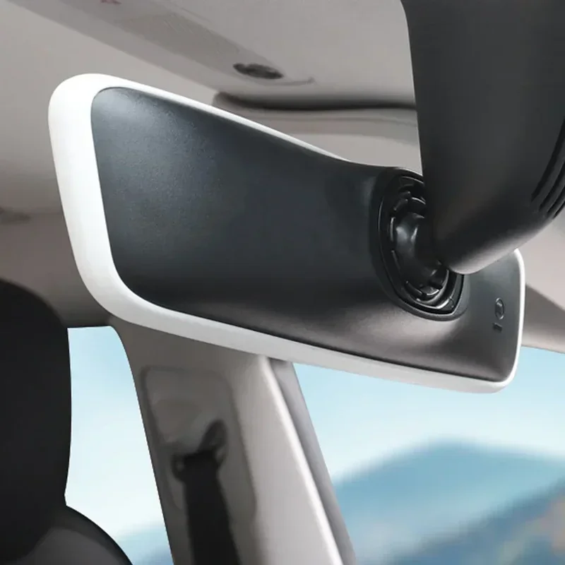 Rearview mirror protector decorative silicone frame Model 3 Y interior accessories