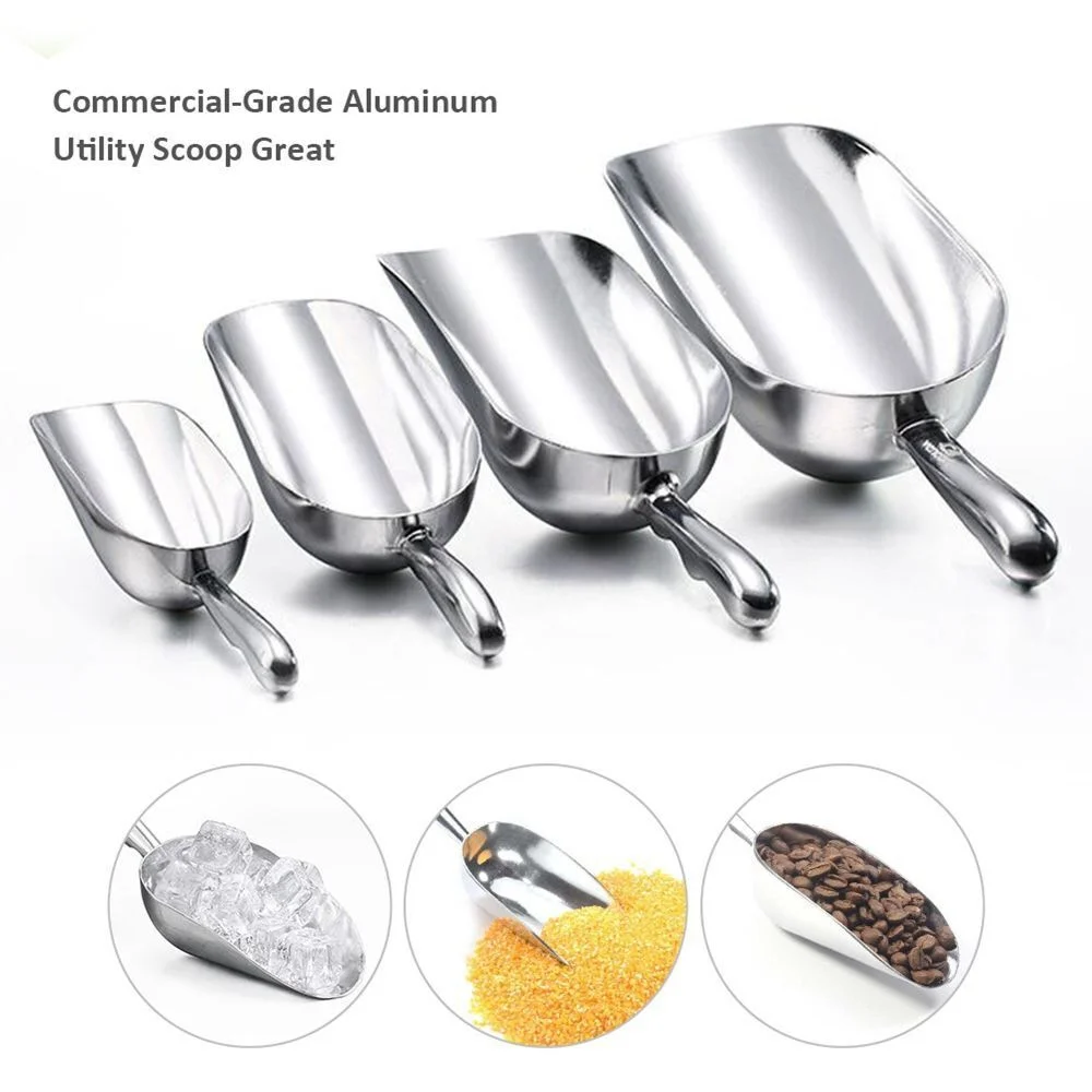Stainless Steel Ice Scoop 1