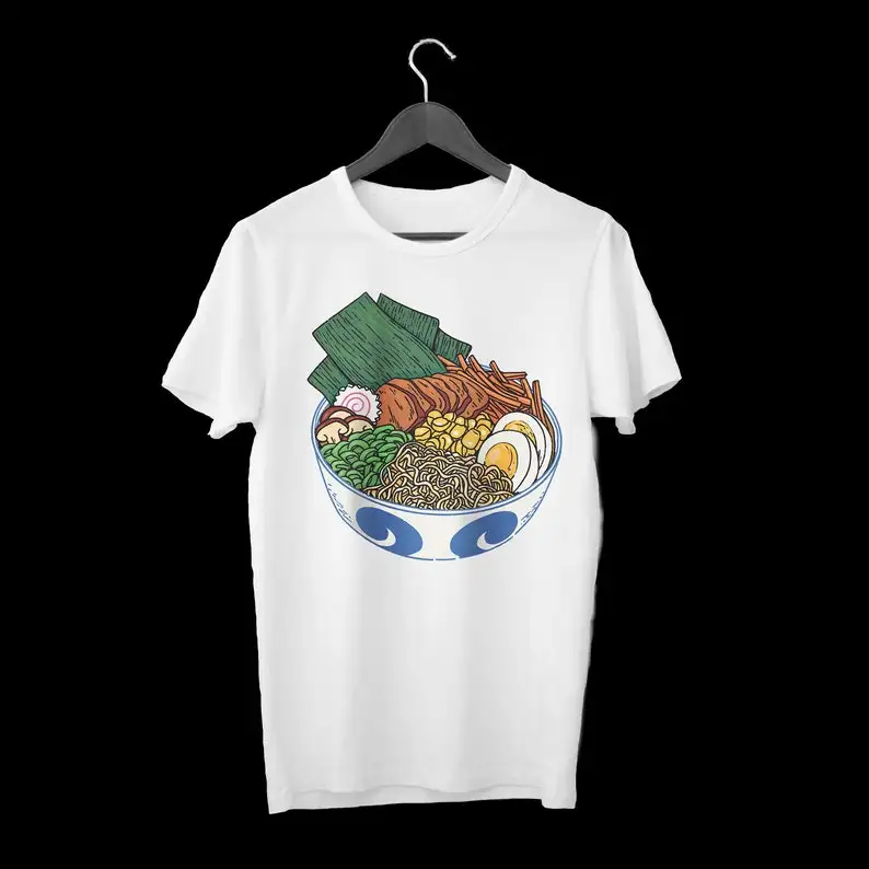 

Футболка унисекс с рамен органический