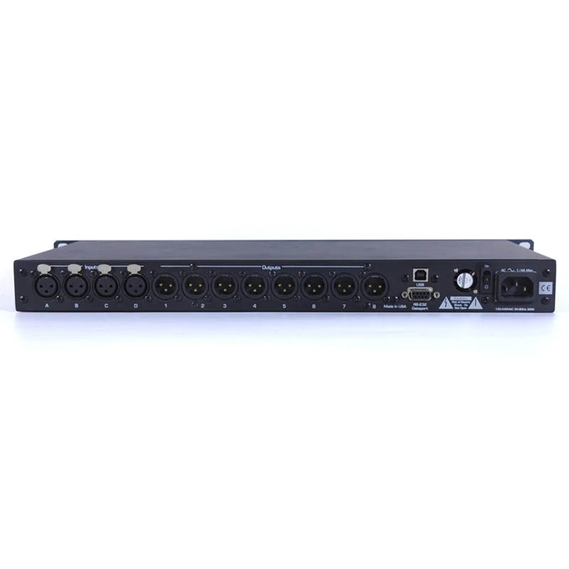 BTFSD DSP360 DSP480 Professional digital audio processor 2 3 4 in 4 6 8 out of stage performance line array bar