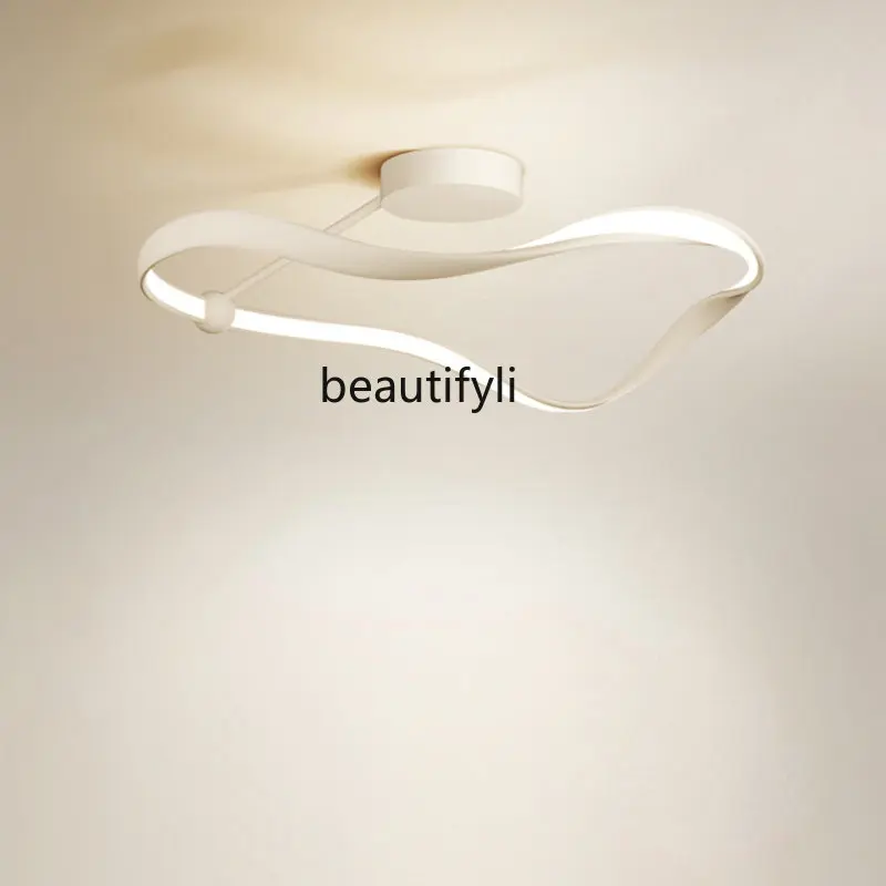 

yj Bedroom Ceiling Lamp Modern Minimalist Master Bedroom Creative Personality Nordic Study Master Lamp Minimalist