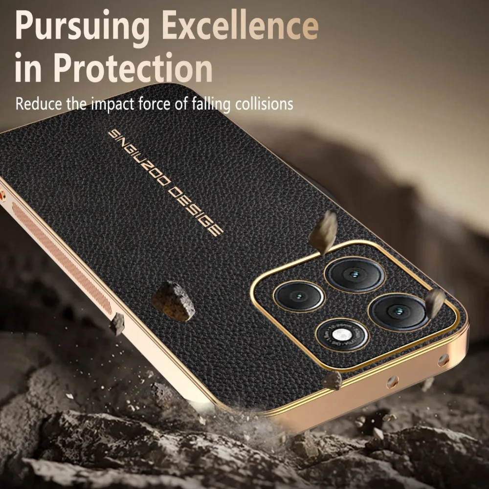Leather Texture Phone Case Cover