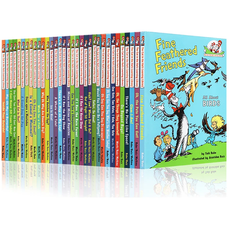 The Cat In The Hat By Dr Seuss Cchildren Books Baby Learning Usa 