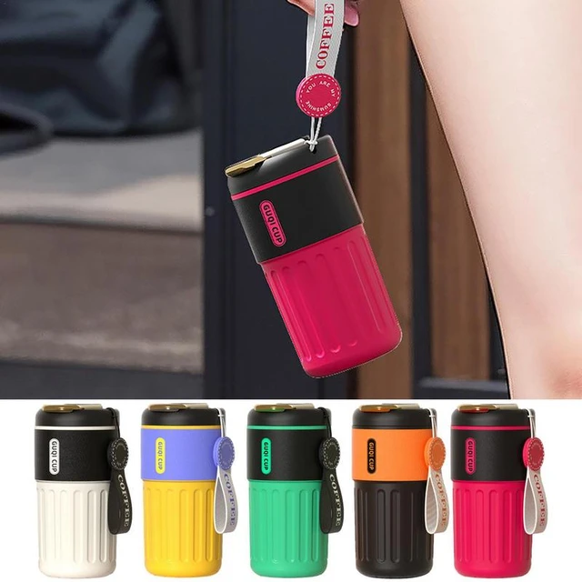 Hot Coffee Cup - Travel Coffee Mug Thermos, easy to carry with you, keeps  cold and warm for 6 hours, fast shipping on AliExpress