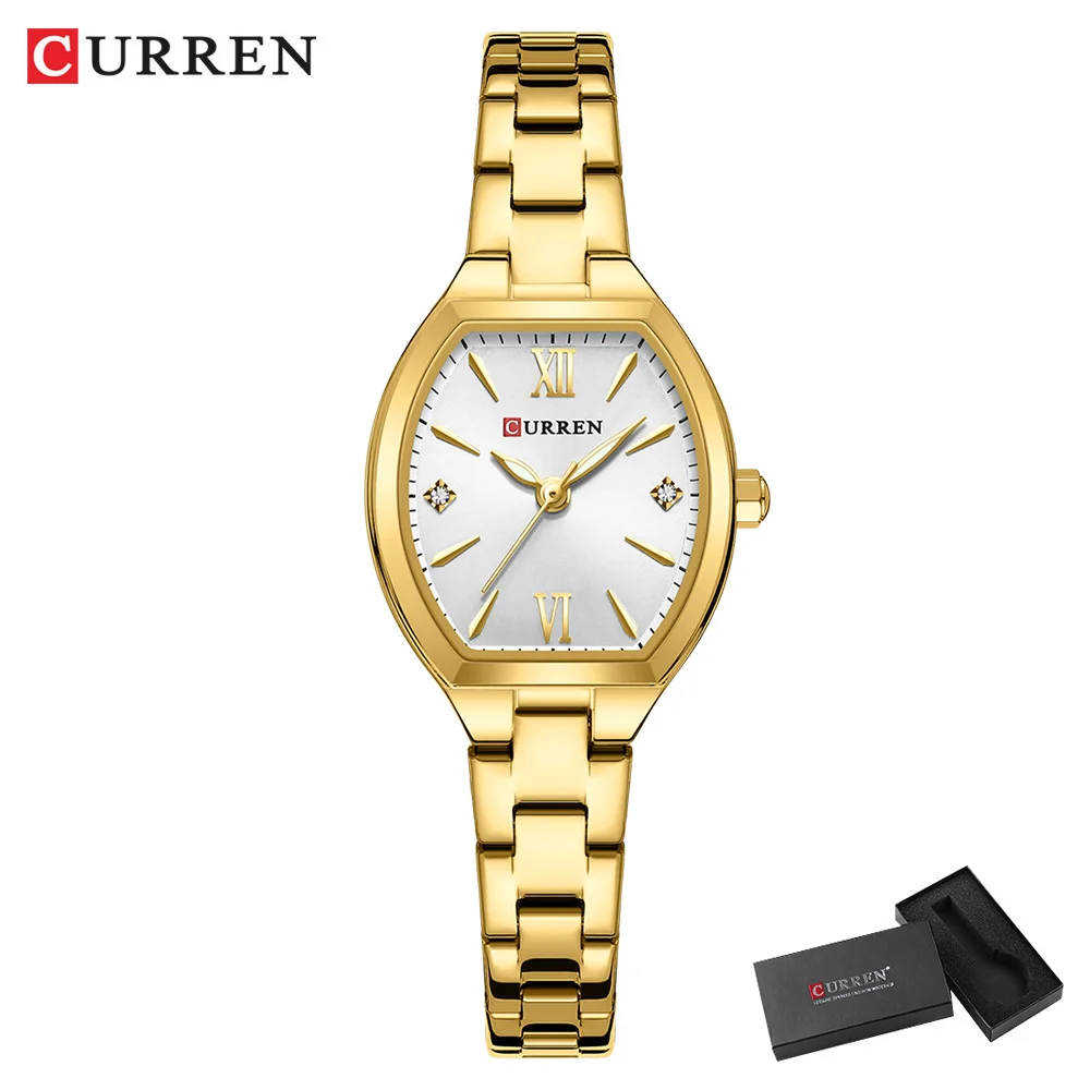 golden white box