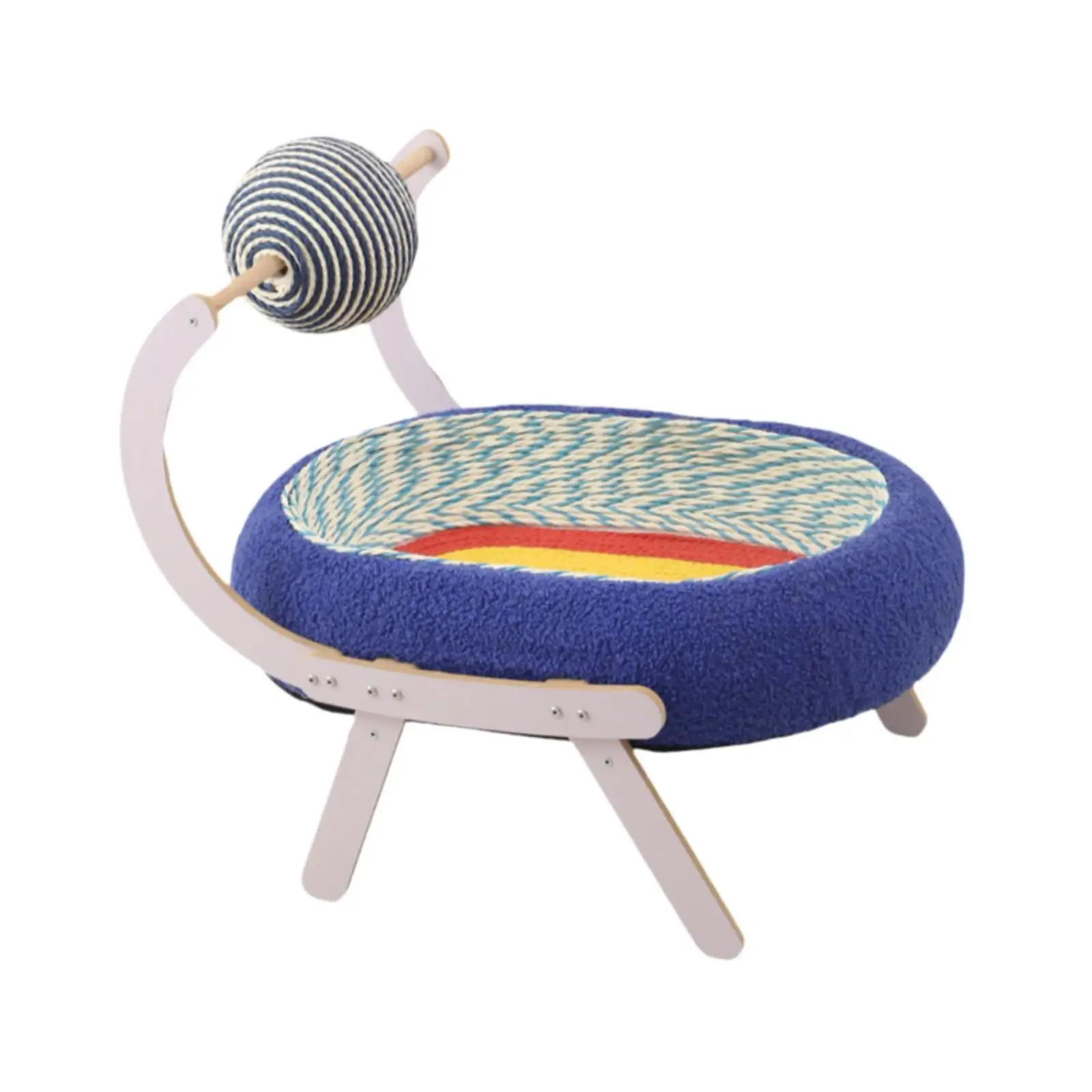 Cat Scratcher Furniture Protector Cat Scratching Board Oval Kittens Scratch Pad for Play Hunting Indoor Cat Kittens Exercise Cat Scratcher Furniture Protector Cat Scratching Board Oval Kittens Scratch Pad for Play Hunting Indoor Cat Kittens Exercise