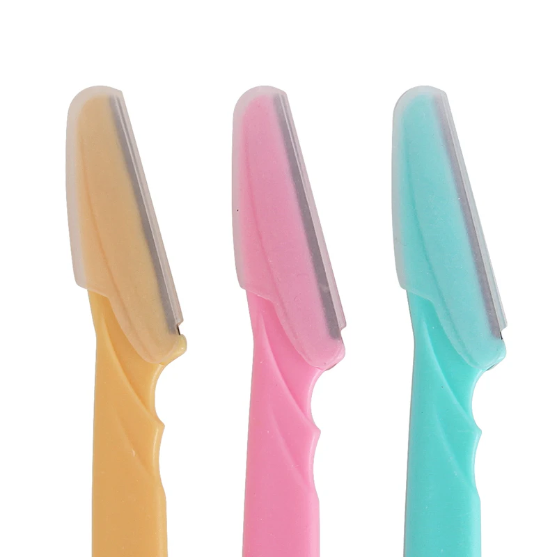 6pcs Eyebrow Trimmer Eyebrow Razor Shaver Blade Eye Brow Shaper Face Razor Facial Hair Remover for Women Beauty Makeup Tools