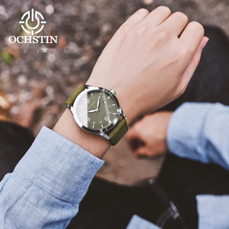 Nuovo orologio autentico OCHSTIN popolare vintage in pelle orologio meccanico completamente automatico tendenza casual orologio da uomo d'affari_voghion.com
