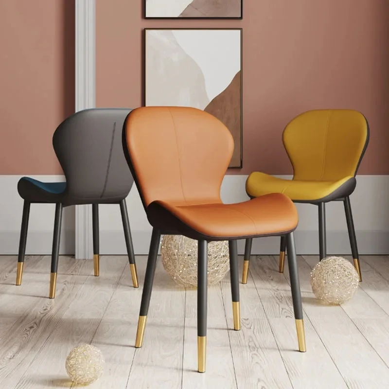 

Luxurious Dining Chair Simple Modern Online Celebrity Room Dining Chair Household Nordic Study Desk Stool Nordic Furniture