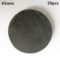 Multi - Size Non - Woven Felt Circle Pads for Crafting and Accessories (65mm 50pcs)