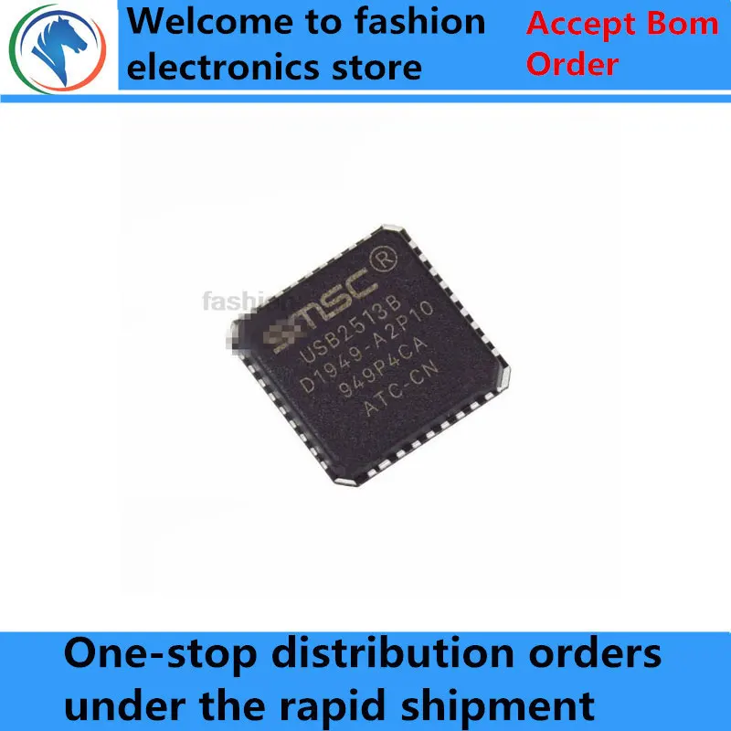 

(10 шт.) 100% новый USB2513B USB2514B USB2513B-AEZG QFN чипсет