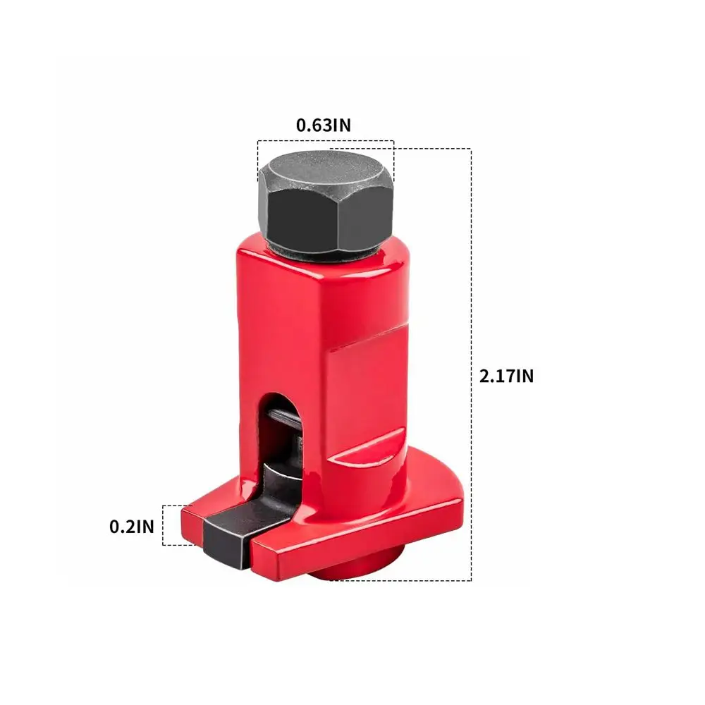 Red Hydraulic Shock Absorber Removal Tool Claw Ball Head Swing Arm Suspension Separator Labor-Saving Car Disassembly Tool