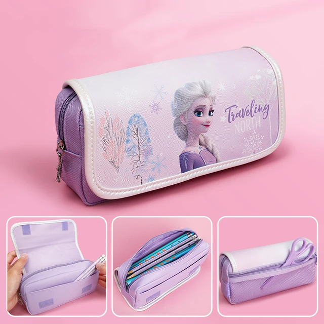 Genuine Disney series cute pencil case creative large-capacity cartoon  stationery box handbag office school supplies gift - AliExpress