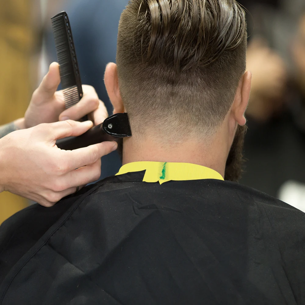 5 Rollen professionelles Einweg-Haarschnittpapier, Salon-Nackenstreifen, Umhangüberzug, Friseur-Zubehör-Set für den Salongebrauch – Detail 4