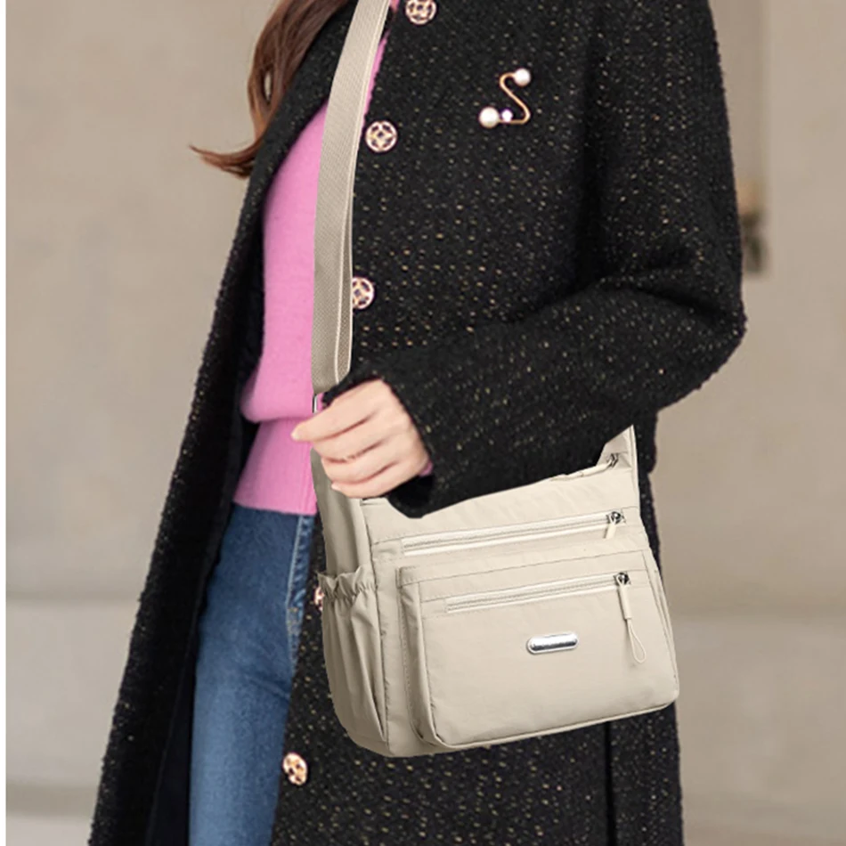 2025 New Shoulder Bags for Women Oxford Waterproof Purses and Handbags Luxury Designer Female Crossbody Messenger Bag Sac A Main - Image 3