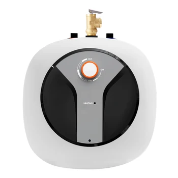 SucceBuy Electric Mini-Tank Water Heater 1440W Hot Water Boiler Storage for Kichen Bathroom Restaurant Shelf Wall Floor Mounted 1
