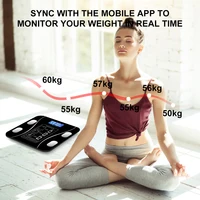 INSMART Smart Body Weight Scale Digital Body Composition Body Weight Balance Bioimpedance Scale BMI Floor Scales Bathroom Scale 2