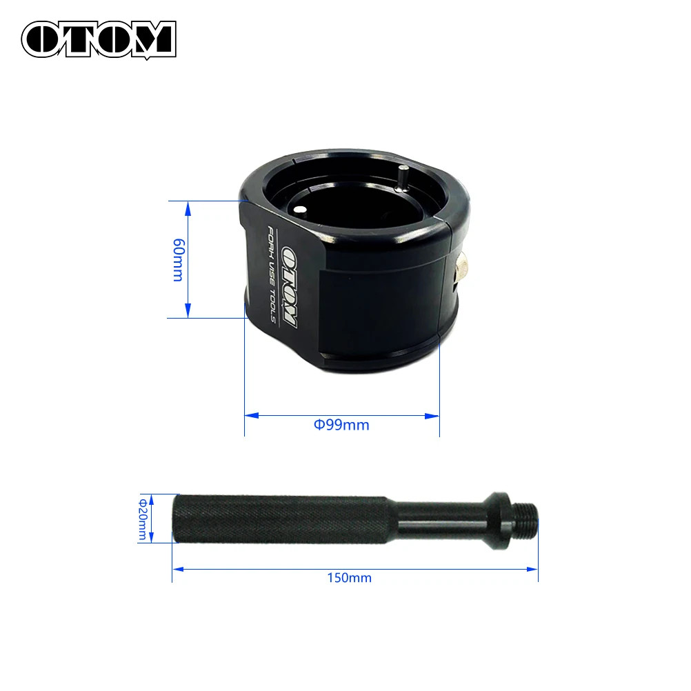 Forcella Ammortizzatore Di Sterzo Per Moto - In Lega Di Alluminio, Universale 50mm - Foto 3