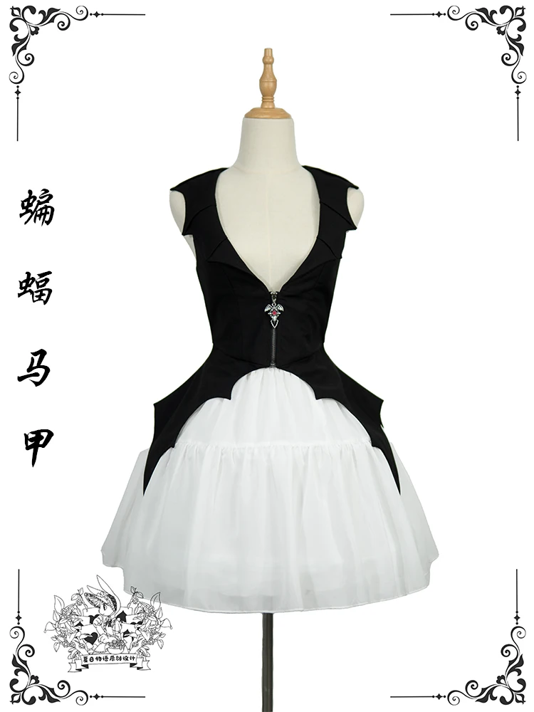 Lolita cosplay costumes Gothic Lolita Versatile * Bat Vest * by Summer Story