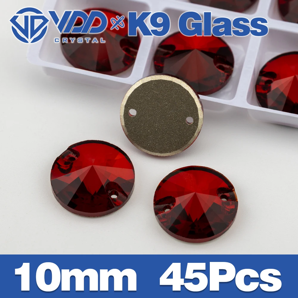 VDD S110 Granat Fase Top Qualität K9 Glas Nähen Auf Strass Kristall Nähen Flatback Steine Für Kleidung Kleidungsstück Dekorationen – Detail 30