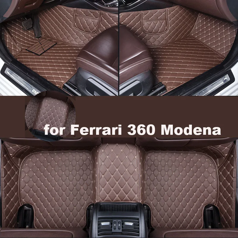 Tappetini Auto Per Ferrari 360 Modena 1995-2005 Accessori Tappeti Auto Personalizzati