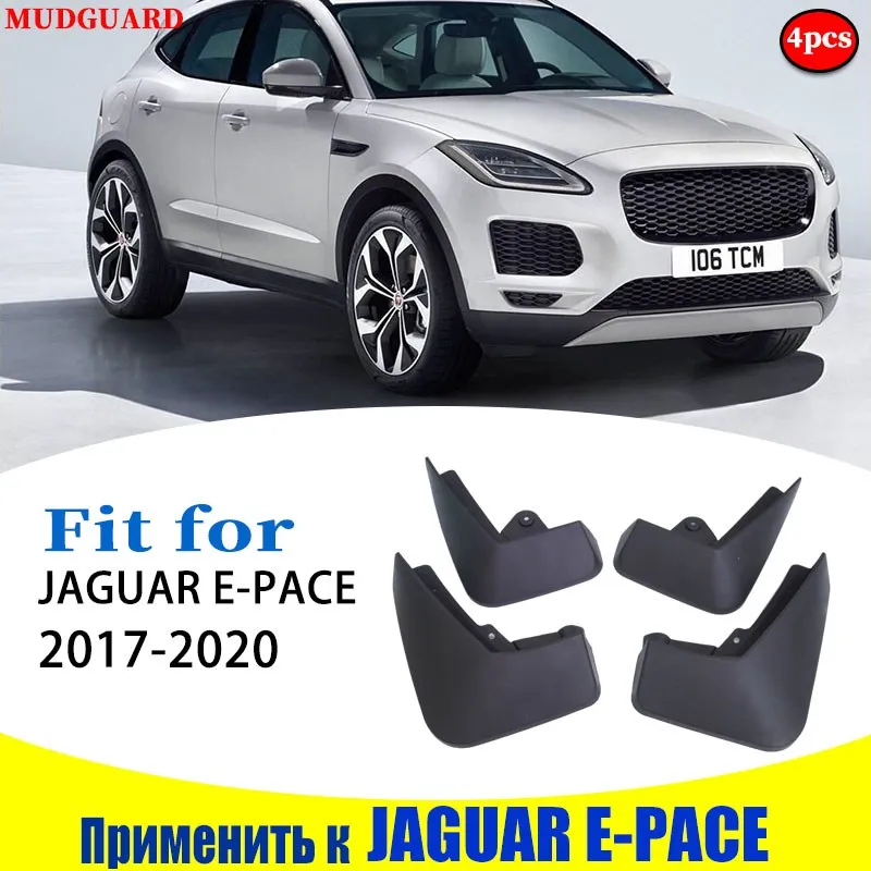 Per Jaguar E-Pace Epace Paraspruzzi Parafango Parafanghi Splash Mudg Flap Guard Splash Parafango Parafango Accessori Auto Auto Styline