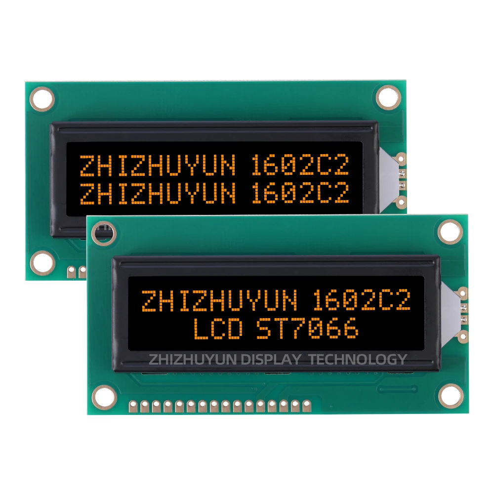 1602C2 Character LCD Display BTN Black Film Ice Blue Lcm 16*2 1602 16X2 1602 LCD Module