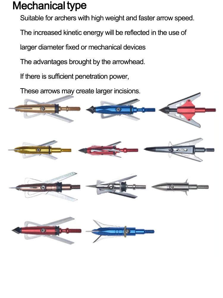 Arrow Point Tip 100grain 125grain 150grain Arrowheads Hunting Broadhead Fishing Darts Field Target Archery Shooting Accessories