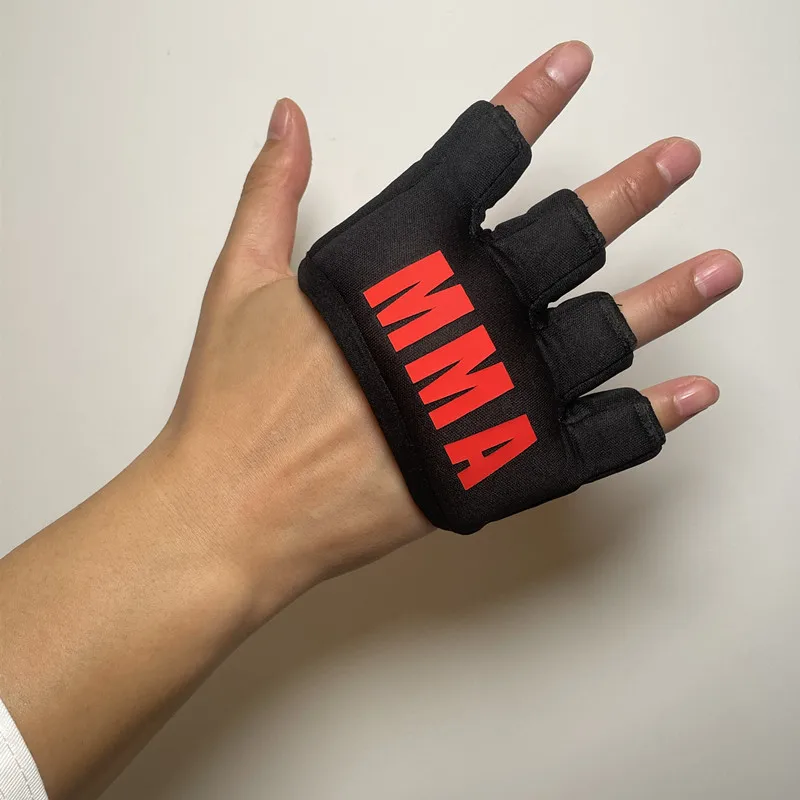 Boxing Gel Shield Split Finger Boxing Finger Guard Gel Padding MMA Sanda Fighting Training Hand Wraps Peak Shield boxing pads martial arts protector