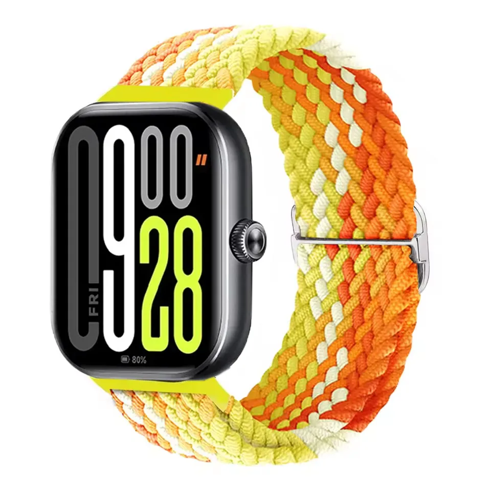 Premium Nylon Braided Loop Strap with Scratch-Resistant Buckle